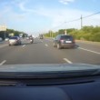 VIDEO YOUTUBE Mosca, il terribile schianto tra auto e moto 2