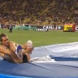 Tamberi crac: lesione legamento dopo record, addio Olimpiadi Rio