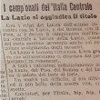 Scudetto 1914-15 alla Lazio? Figc: ex-aequo con il Genoa è possibile. Ma...