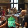 Pokemon a Viterbo: Consiglio comunale deserto, ma c'è Bulbasaur FOTO