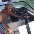 VIDEO YOUTUBE Wakesurf nel lago: ma alla guida della barca...