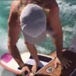 VIDEO YOUTUBE Wakesurf nel lago: ma alla guida della barca... 2