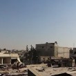 Aleppo, palazzo bombardato: detriti in aria, ribelli scappano nei tunnel5