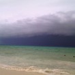 Playa del Carmen (Messico): il cielo diventa nero3