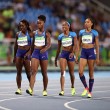 Rio 2016, 4x100 donne: ad Allyson Felix cade testimone2