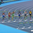 Rio 2016: Jeffrey Julmis si atteggia alla Usain Bolt3