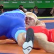 Rio 2016, lottatore russo perde i sensi si riprende e vince oro2