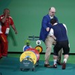 Rio 2016, sollevamento pesi: atleta armeno si spezza gomito2