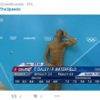 Rio 2016, tuffatori e l'illusione ottica delle scritte in tv8
