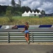 Belen Rodriguez in Austria per tifare Iannone FOTO