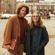 Hillary e Bill Clinton nel 1970