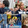 Rio 2016. Federica Pellegrini, Rossella Fiamingo: "Ora abbiamo la certezza che gli abbracci di Renzi sono fatali" (foto Dagospia)