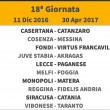 Calendario Girone C Lega Pro 2016-17: giornata 18
