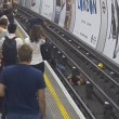 Metro Londra: salva uomo su binari. Caccia all'eroe misterioso2