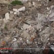 YOUTUBE Pescara dal Tronto vista dal drone dopo il terremoto