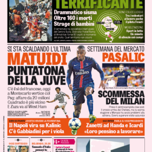 Calciomercato Juventus, ultim'ora Matuidi-Cuadrado-Zaza: la notizia clamorosa