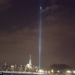 11 settembre, cerimonia New York: quella luce che sembra un angelo2