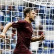 Torino-Roma, entra Francesco Totti: standing ovation intero stadio
