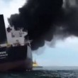 YOUTUBE Golfo Messico, petroliera esplode: 150mila barili in fiamme 5