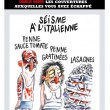 Charlie Hebdo, nuova vignetta: "Italiani, le case ve le ha costruite la mafia"