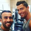 Cristiano Ronaldo e Ricky Regufe (foto Instagram)