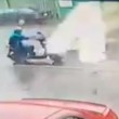 Taiwan, tifone Meranti: motociclista colpito al volto da detrito 2