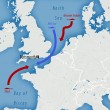Nave da guerra inglese scorta cargo russi fuori dalle acque inglesi05