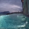 Infinity, la piscina di lusso costruita in mezzo alle Alpi svizzere5