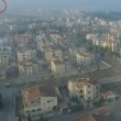 Missile che colpisce Aleppo ripreso dal drone 5