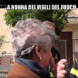 Nonna bolognese con Le Iene porta tortellini a pompieri Amatrice8