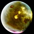 Una delle prime immagini di Marte nell'ultravioletto, scattate dalla sonda Maven della Nasa
