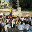 Colombia flash mob piazza del Popolo17