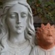Gesù bambino, restauro horror: testa sembra scimmia o Maggie Simpson