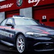 Alfa Romeo Giulia Quadrifoglio Carabinieri: le nuove FOTO in pista 03