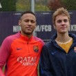 YOUTUBE Justin Bieber si allena con il Barcellona