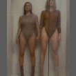 Kim e Khloe Kardashian: FOTO in body...sotto la doccia