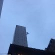 YOUTUBE Manhattan: aereo militare a bassa quota: psicosi 11 settembre a New York FOTO3