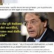 Gentiloni bufala: "Italiani smettano di lamentarsi". E sul web...6