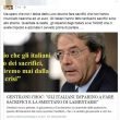 Gentiloni bufala: "Italiani smettano di lamentarsi". E sul web...9