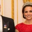 Kate Middleton con la Cambridge Lover's Knot, tiara preferita di Lady Diana