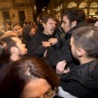 YOUTUBE Palazzo Chigi, manifestazione anti Renzi: studenti contro Polizia6