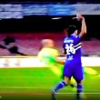 Napoli-Sampdoria, video espulsione Silvestre: grave errore per arbitro Di Bello