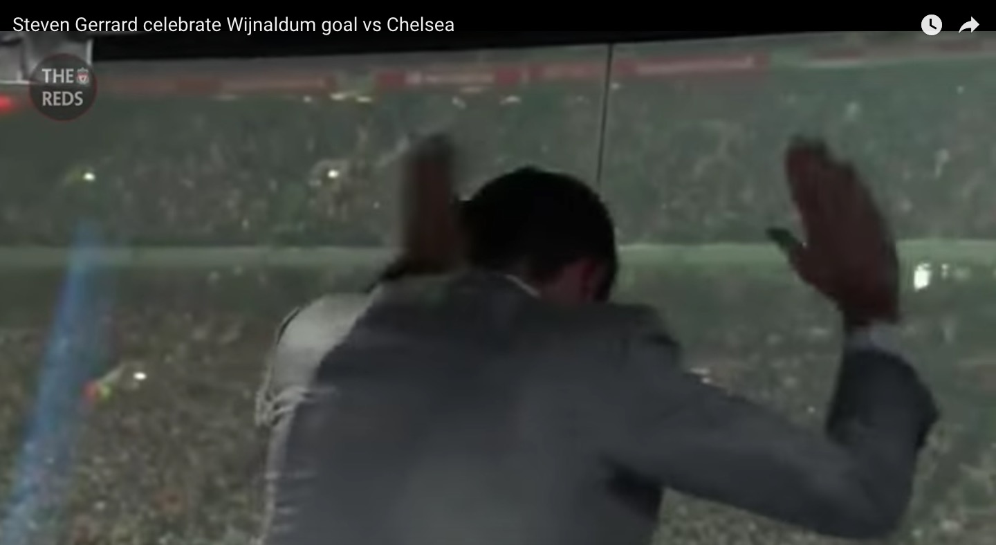 YOUTUBE Gerrard esultanza clamorosa dopo gol del Liverpool al Chelsea