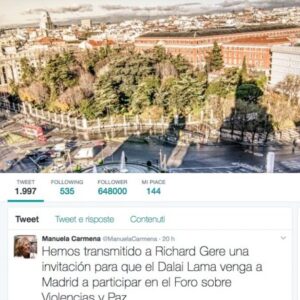 Manuela Carmena, sindaco di Madrid ama Napoli: "Impossibile non andarci"