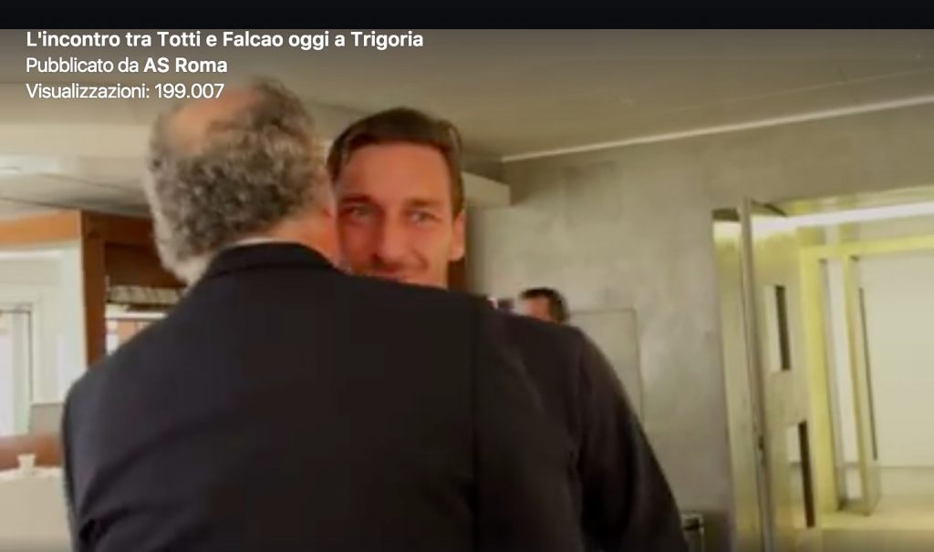Francesco Totti: "Falcao? Mi sarebbe piaciuto giocare con il Divino"