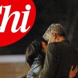 Asia Argento e Anthony Bourdain, bacio su Chi FOTO