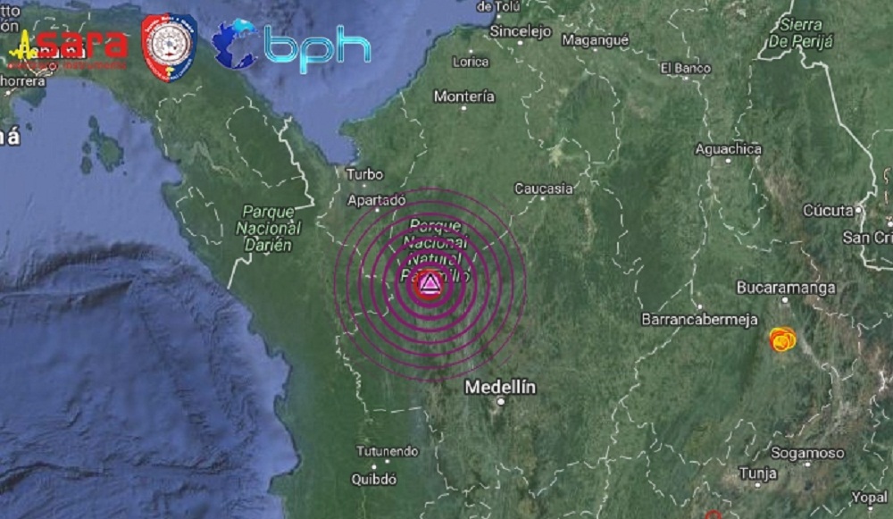 Terremoto: scossa 5.7 nel Sud Est tra Cali e Bogotà