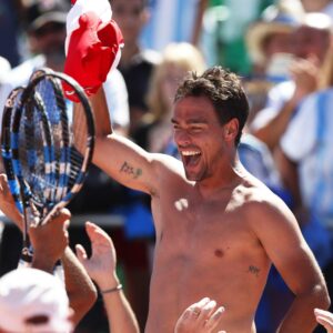 Tennis, Fabio Fognini batte Guido Pella: Italia ai quarti in Coppa Davis