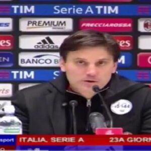 YOUTUBE Vincenzo Montella, conferenza stampa Milan-Sampdoria: "Bisogna migliorare..."