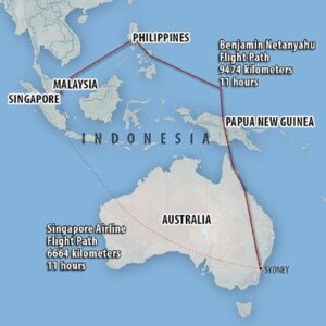 Netanyahu allunga volo di 3 ore per non sorvolare Indonesia: sono musulmani02